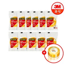 [3M] 스카치 다용도 테이프 550 리필(12mm) 11+1롤, 상세 설명 참조, 상세 설명 참조