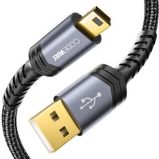 [CODEWAY] USB-A 2.0 to Mini 5핀 변환케이블 WU5155-0.3M [0.3m]