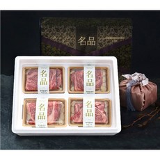[진수성찬] 한우 1++ 백두제일 꽃등심400g+채끝300g+안심300g+특수부위300g 설선물세트 프리미엄 국산 명품 한우선물 모듬 구이용 명절선물세트, 1세트