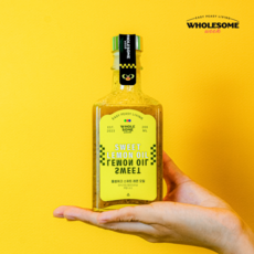 [홀썸위크] 스위트 레몬 오일 엑스트라 버진 올리브유 저당 다이어트 샐러드 드레싱 소스