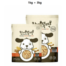 한끼뚝딱 전연령 황태담은 한끼 소프트사료, 연어, 4kg, 1개