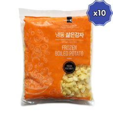 삶은 감자 다이스 (냉동) (1cm) 10개 (10kg), 1개