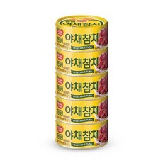 동원 편리미엄식사 동원참치 야채참치 x 5캔 고소하고담백한참치 5개입, 1개