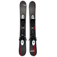 Summit Carbon Pro 99cm Skiboards Snowblades Mounted w. Atomic M10 Ski Bindings