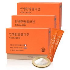 인생한방 콜라겐 프랑스 고함량 저분자 먹는 피쉬 콜라겐, 5g, 84포