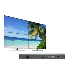 HDMI 멀티비젼 2x2 DID 비디오월 컨트롤러 프로세서 - divxplayer