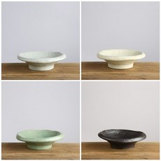 엄지척 이천도자기 판주물럭 돌찬기 3호 17cm 그릇 식기, 쿠D 온유, 1개