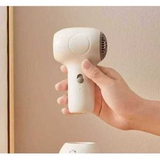 애견 무선 드라이기 저방사선 저소음 헤어 경량 미니, 1개, 화이트