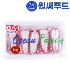 원씨푸드 초밥용 쭈꾸미 6gX20미(120g) 히라끼, 1개