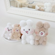 슈야 토야 봉제인형 키링 4종 슈크림 토끼 슈야 초콜렛 토끼 토야 9cm 13cm 2종, 13cm 봉제키링 슈야