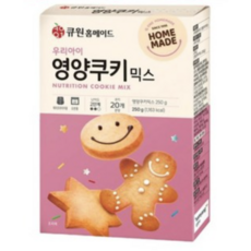 큐원 우리아이 영양쿠키믹스, 250g, 6개