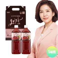 김소형 오미자청 문경 오미자 원액 즙 엑기스 액상 차 유기농 비정제원당 맥문동 국산, 1세트, 2L