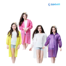 도티 아동용 레인코트 성인 남아 여아 우비 비옷 8종