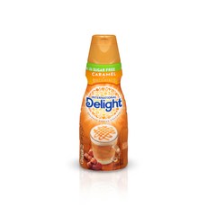 딜라이트 슈가프리 카라멜 마끼아또 액상 크림 946ml, 1병
