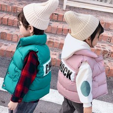 닥스키즈패딩조끼