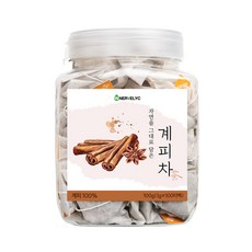 이너블릭 계피 차 100티백 PLA 친환경 필터, 1통, 100개입, 1g