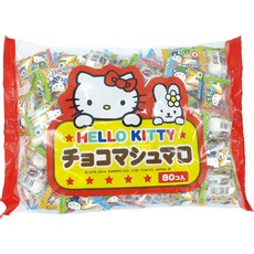 헬로키티 마쉬멜로우 초콜릿맛 5.2g-80개입(416g) 머쉬멜로, 80개입, 5.2g
