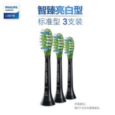 필립스 (PHILIPS) HX9924HX9954HX9903HX9901 Zhizhen 브라이트 화이트 HX9063 / 96 블랙 3 팩에 적합한, 1