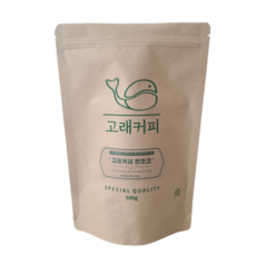 고래커피 찐초코향 블렌딩 원두커피 500g, 홀빈(분쇄안함), 1개