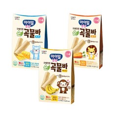 아이밀냠냠 구워만든 순곡물바 당근 치즈 바나나 40g, 1개, 바나나맛