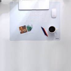 고투명 데스크매트 A4/ 투명판 책상매트 투명고무판