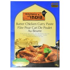 Kitchens Of India Paste for Butter Chicken Curry 키친오브인디아 버터 치킨 커리 3.5oz(100g) 6팩, 100g