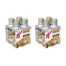Kelloggs Special K Protein Shakes Vanilla Cappuccino 켈로그 스페셜 케이 프로틴 쉐이크 바닐라 카푸치노 10oz(296ml) 4개입 2팩