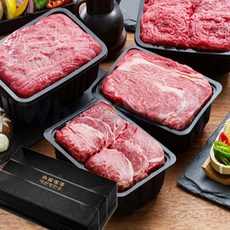 웨일베리5 설날 명절 대관령한우 소고기선물세트 럭셔리3호 어르신 부모님생신 어린이집설선물 거래처선물 새해선물 고급명절선물, 1개