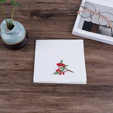 프랑스 자수 만들기 패키지 기초키트 DIY 핸드메이드 집콕 셀프 집순이, 아카시아 손수건 [Material Pack + Auxiliary Embroidery Stretch]