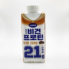 씨제이 얼티브 비건프로틴 커피, 9개, 250ml