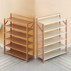 신발장 d출입구 실내 수납 공간 절약형, 상세 페이지 참고, 6단 90cm - 애프터글로우 핑크