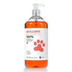 브릴리언트 연어오일 1000ml 강아지 고양이 영양제, 1개 - 브릴리언트연어오일