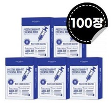 엘렌실라 프리스티지 아쿠아핏 에센셜 마스크팩 100장, 100개