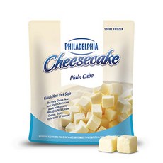 필라델피아 플레인 큐브 치즈케이크 700g, 1개