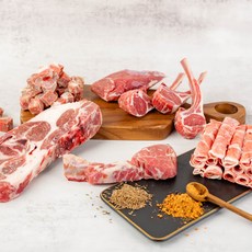 장녀마켓 호주산 어린 양고기 숄더렉 1+1, 2세트, 500g