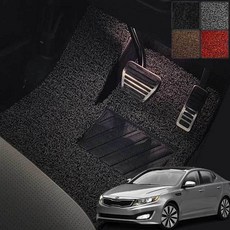 자동차 코일매트 K5 1세대 확장형 매트, 운전석매트 레드:K-S24, 운전석매트 레드_K-S24