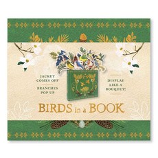 [부케북] Birds in a Book:Jacket Comes Off. Branches Pop Up. Display Like a Bouquet!, Abrams Noterie