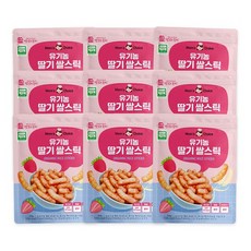 [맛있는풍경] 유기농 딸기 쌀스틱 9봉 기획, 없음, 상세설명 참조