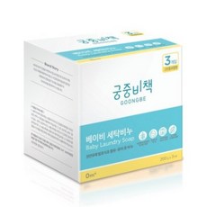 궁중비책 베이비 세탁비누 그린플로랄, 200g, 60개