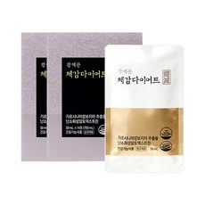 왕혜문 체감 다이어트 50mlX14포X2개, 단품, 단품