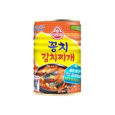 오뚜기 소문난 오뚜기꽁치김치찌개(캔) 400G 분식 말모말모 요리레시피, 26개