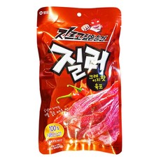 질러 육포 크레이지 핫 100g (50g x 2봉) 부드러운 매콤 소고기 저키, 50g, 2개