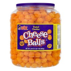 우츠 치즈볼 Utz Cheddar Cheese Balls, 652g, 1개
