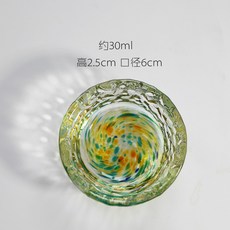 사케병 도쿠리세트 감성 이색 소주잔 술 컵 일본 츠 가루 신기한 술잔 크리스탈 선물잔, 작은 눈 1
