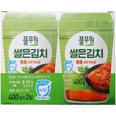 풀무원 톡톡썰은 김치, 개