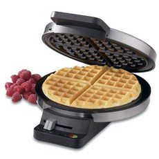 쿠진아트 라운드 클래식 와플메이커 와플기계 WMR-CA / Cuisinart Round Classic Waffle Maker Silver