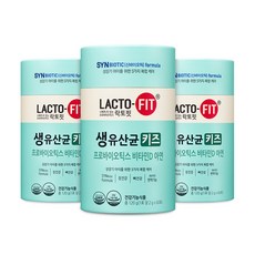 락토핏 생유산균 키즈, 120g, 3개