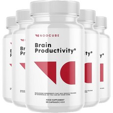 누큐브 두뇌 생산성 뇌영양제 (60캡슐), 60정, 1개