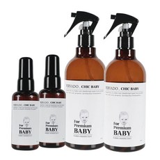 페르바도 뿌리는 다목적 천연 살균 소독제 스프레이 살균소독제, 2개, 560ml