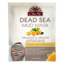 Okay 오케이 데드씨 머드 마스크 오렌지 멜론 다크 스팟 리무버 44 ml, Orange & Melon1.5 Ounce, 상세페이지참조